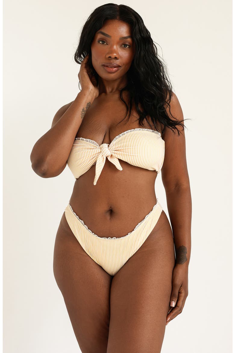 Everly Super Cheeky Bikini Bottom, Main, color, Tuscany