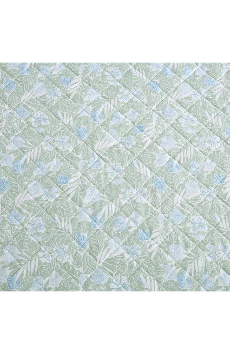 Tommy Bahama Pineapple Bloom Reversible Quilt & Sham Set, Alternate, color, 