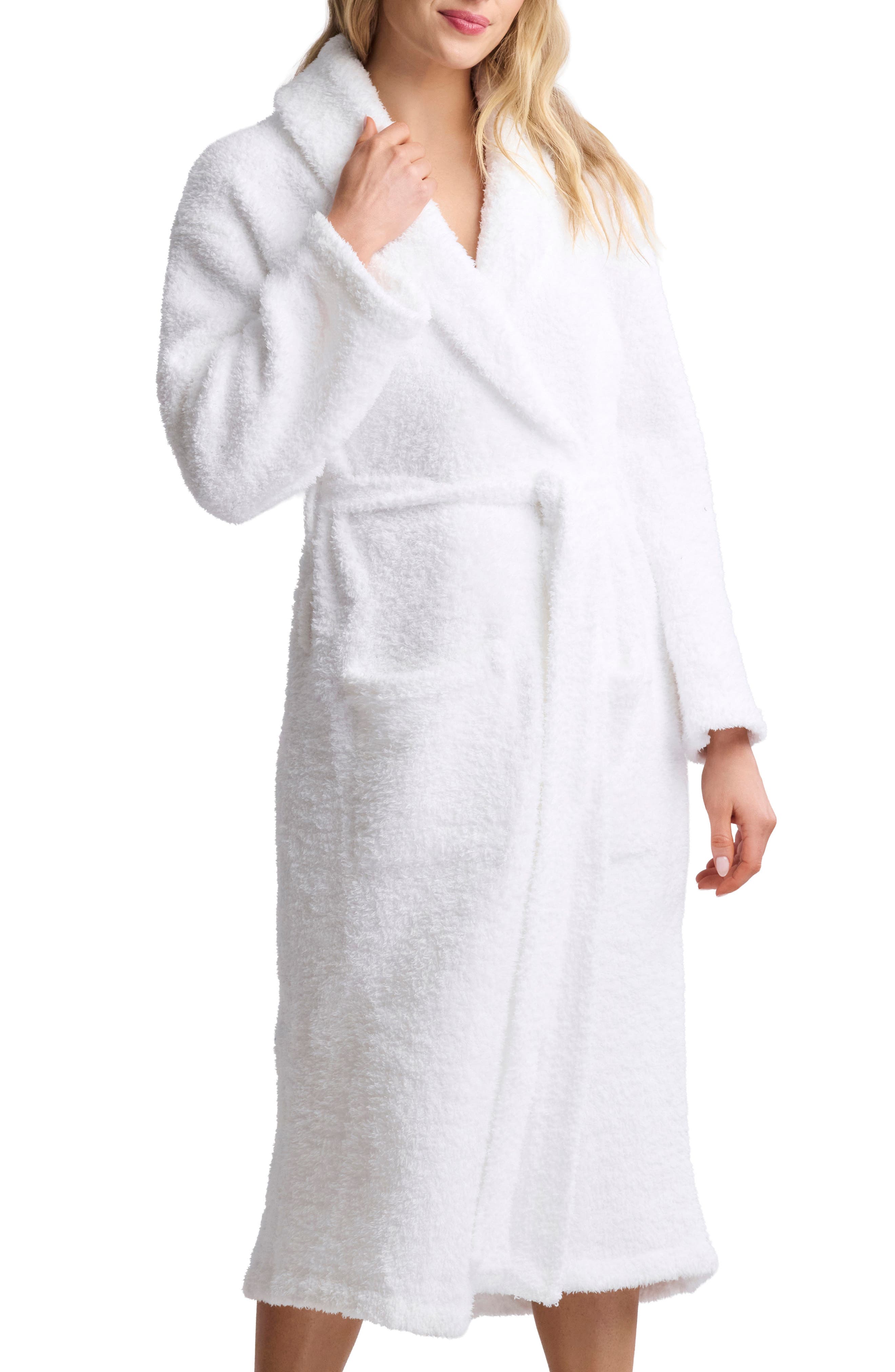 Barefoot Dreams Gender Inclusive Cozychic™ Robe In White