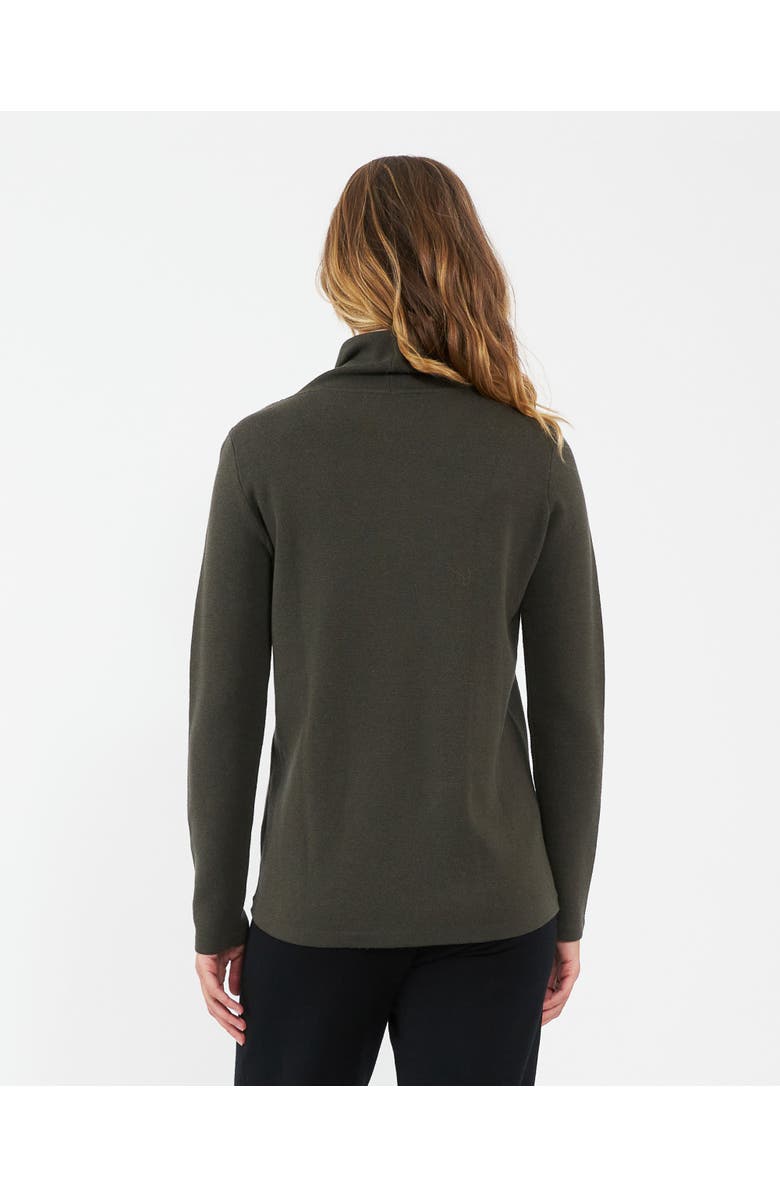 Ripe Maternity Cassie Cross Over Nursing Knit Khaki, Alternate, color, Green