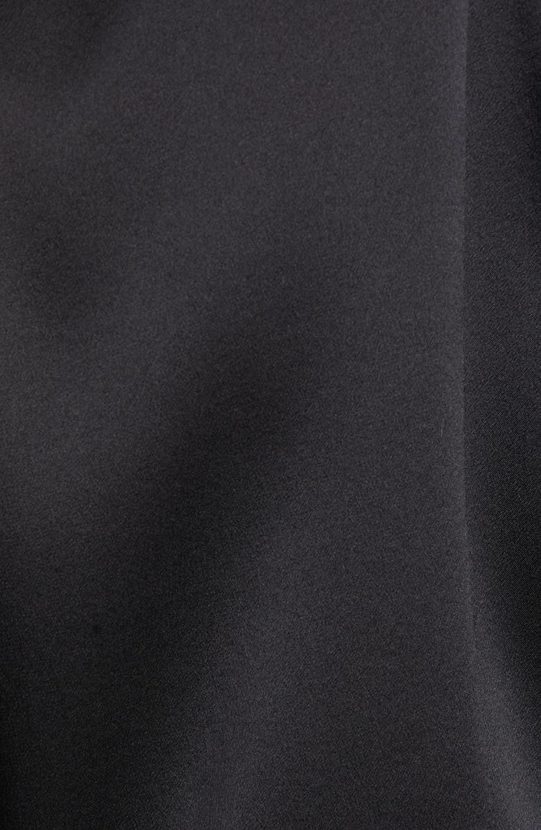 Vince V-Neck Ball Button Silk Blouse, Alternate, color, 