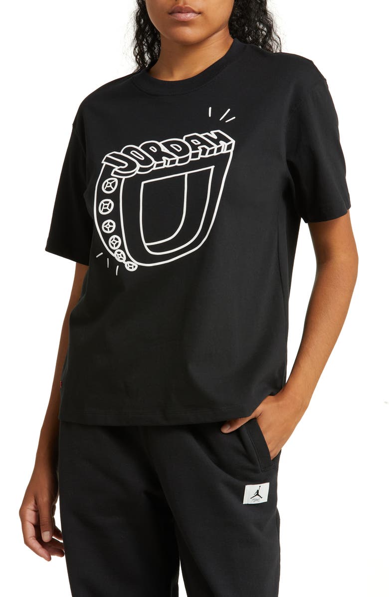 Jordan Women's Flight Graphic Tee, Main, color, 