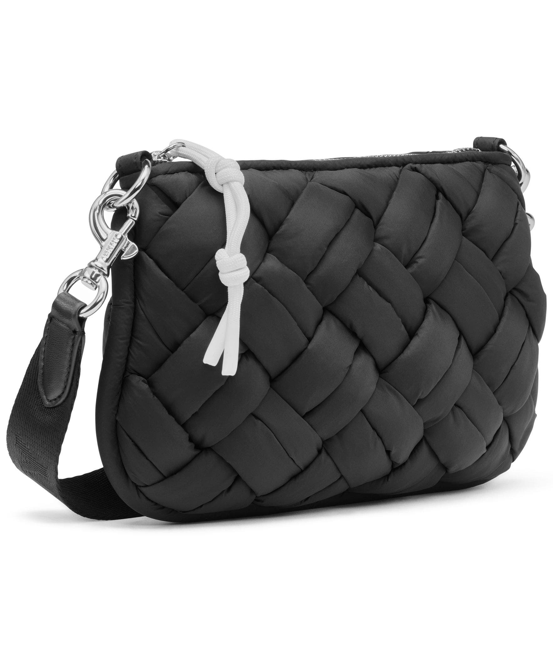 DKNY Nadia Crossbody Bag, Alternate, color, Black/Silver