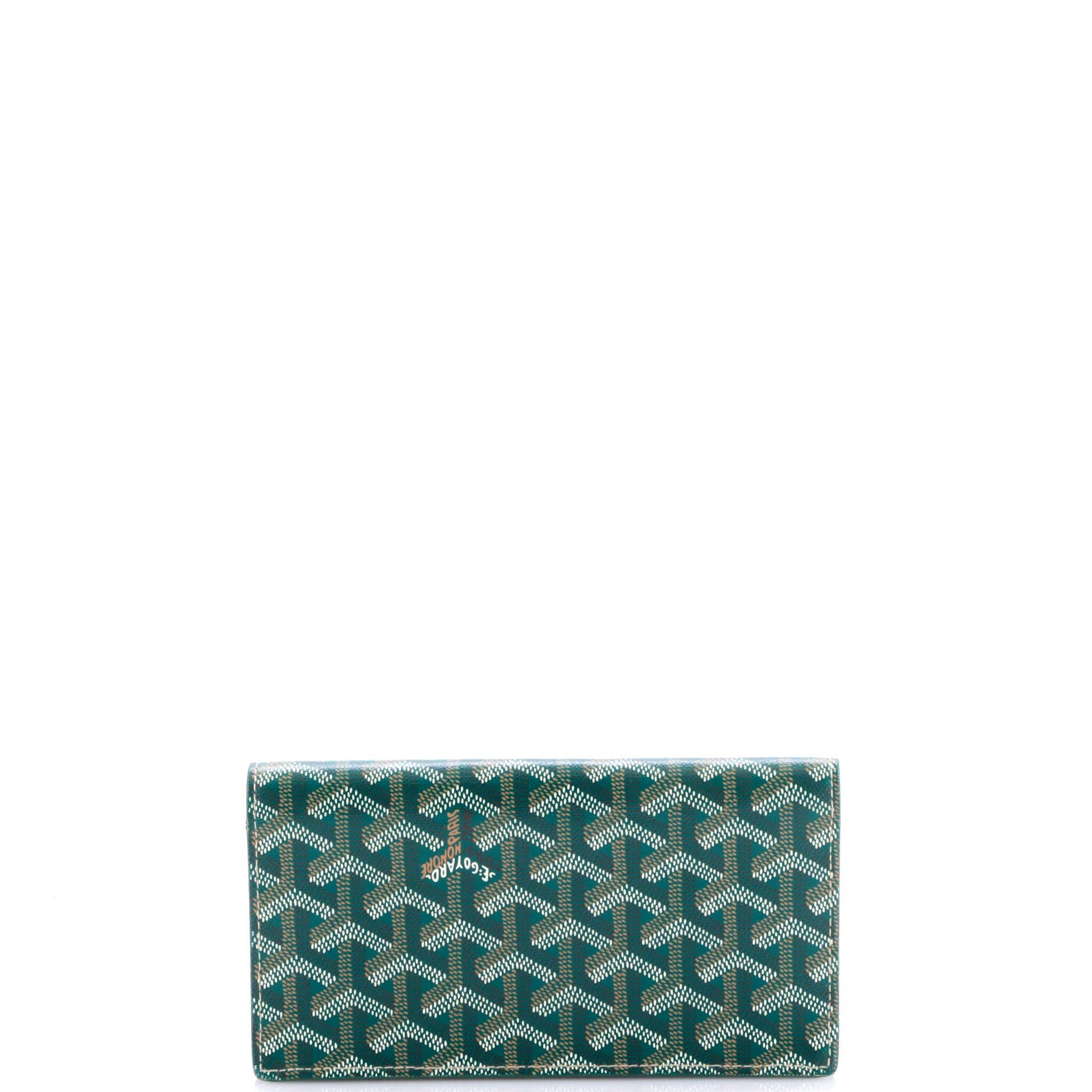 Pre-Owned Goyard Richelieu Wallet Coated Canvas Long, Alternate, color, 