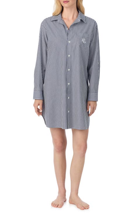 Print Cotton Sleepshirt