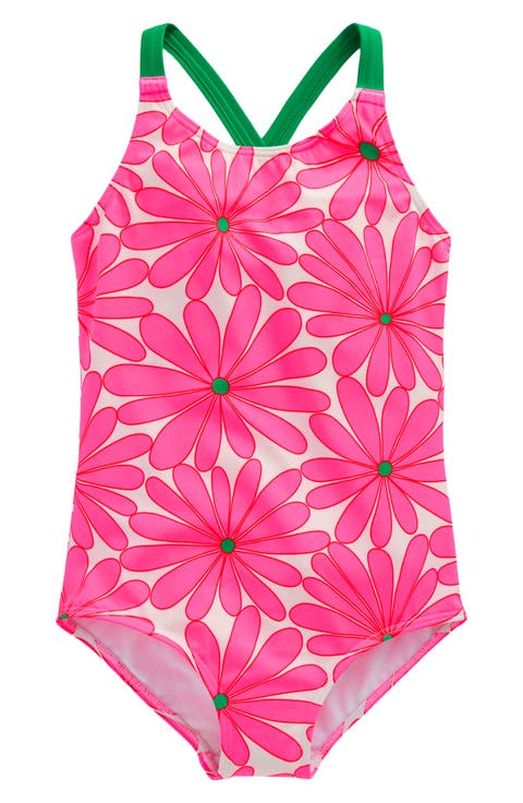 Kids' Printed One-Piece Swimsuit (Toddler, Little Kid & Big Kid)