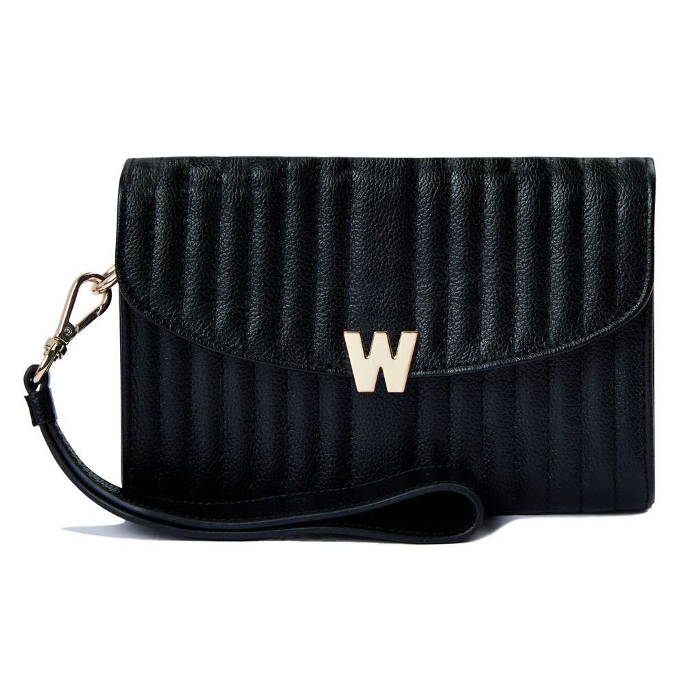 WOLF Mimi Crossbody Bag with Wristlet, Alternate, color, Black