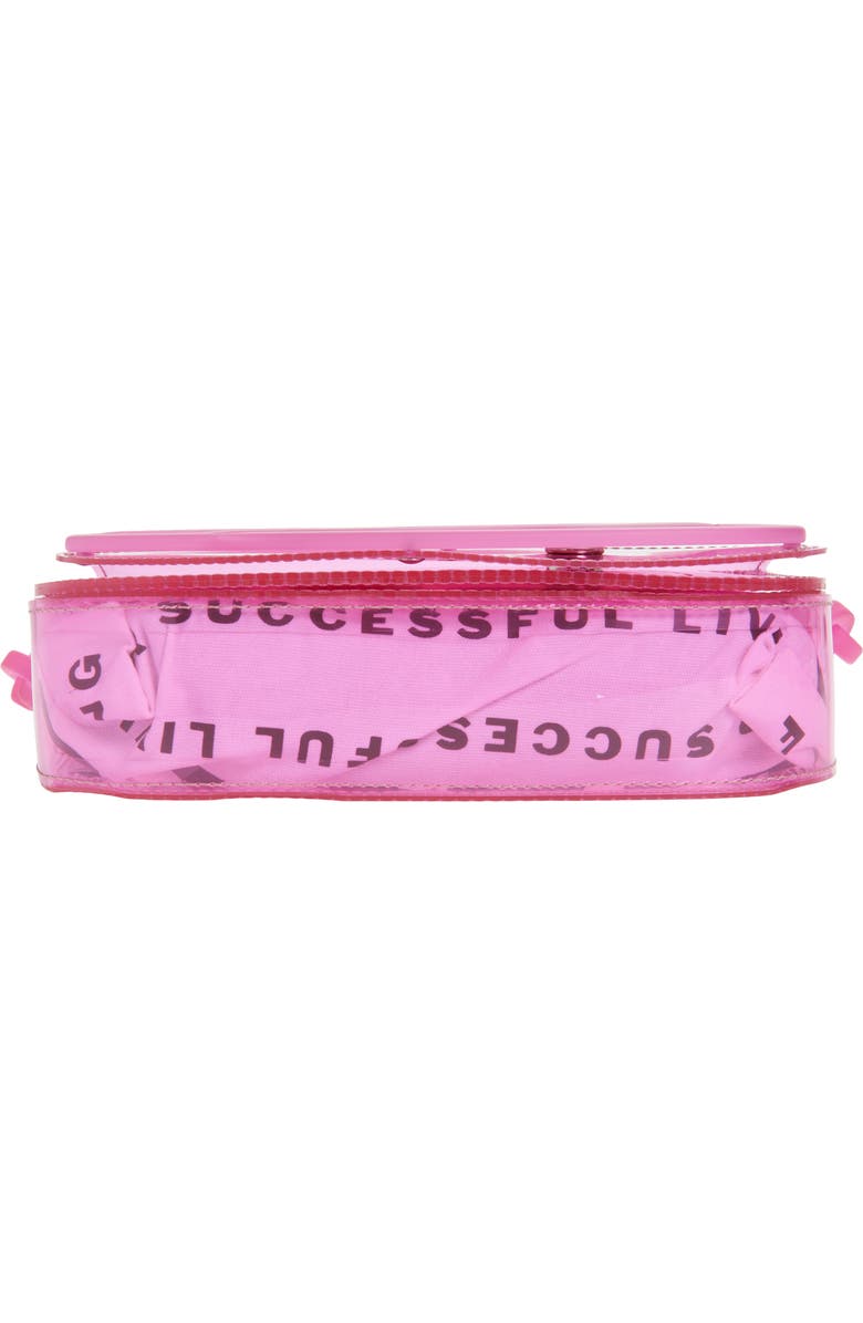 DIESEL<sup>®</sup> 1DR Logo Clear Shoulder Bag, Alternate, color, Pink