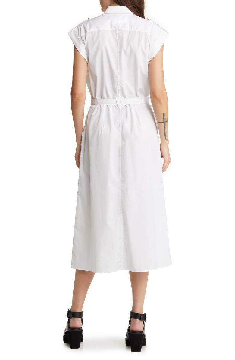 rag & bone Roxanne Cotton Midi Shirtdress, Alternate, color,