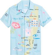 MAVRANS Collins Ave Weekend Camp Shirt