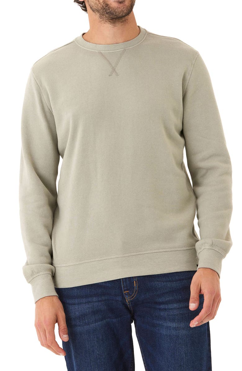 Threads 4 Thought Mineral Wash Fleece Sweatshirt, Main, color, Boulder