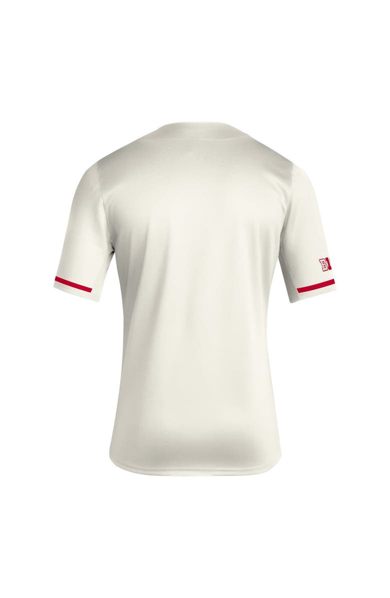 adidas Men's adidas Cream Nebraska Huskers Replica Baseball Jersey, Alternate, color, 