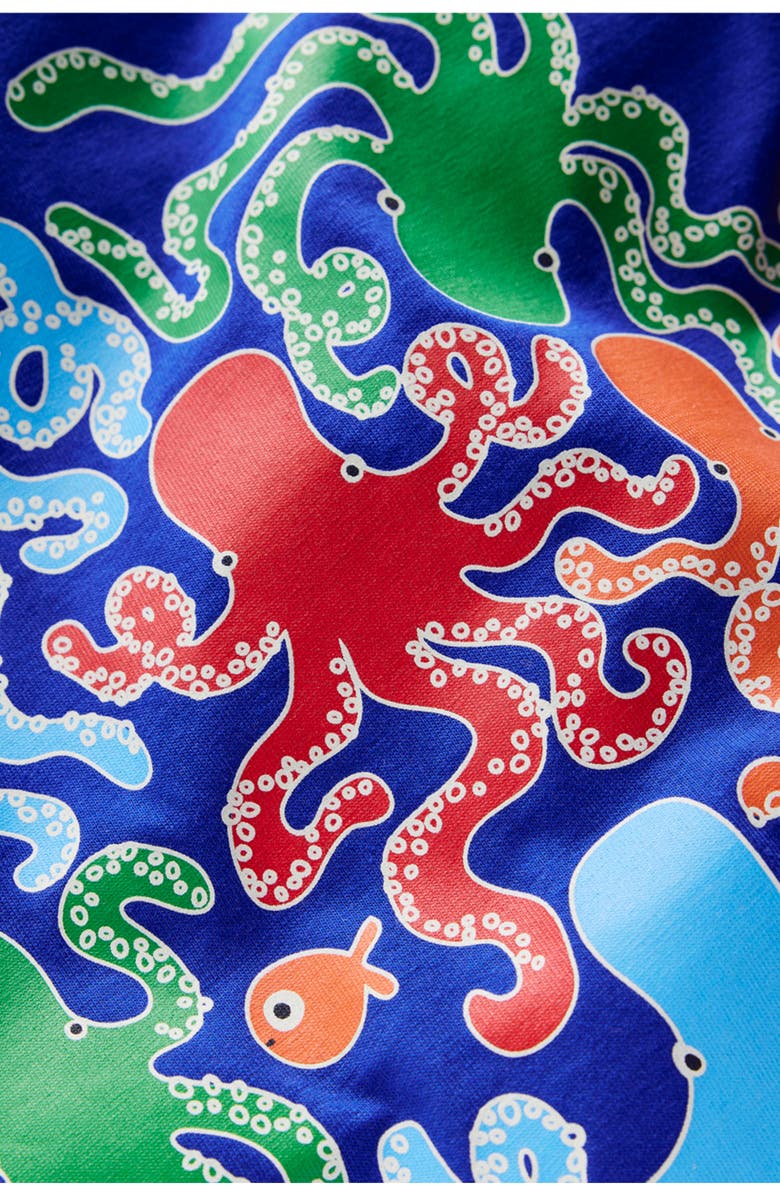 Mini Boden Kids' Glow-in-the-Dark Cotton Graphic T-Shirt, Alternate, color, 