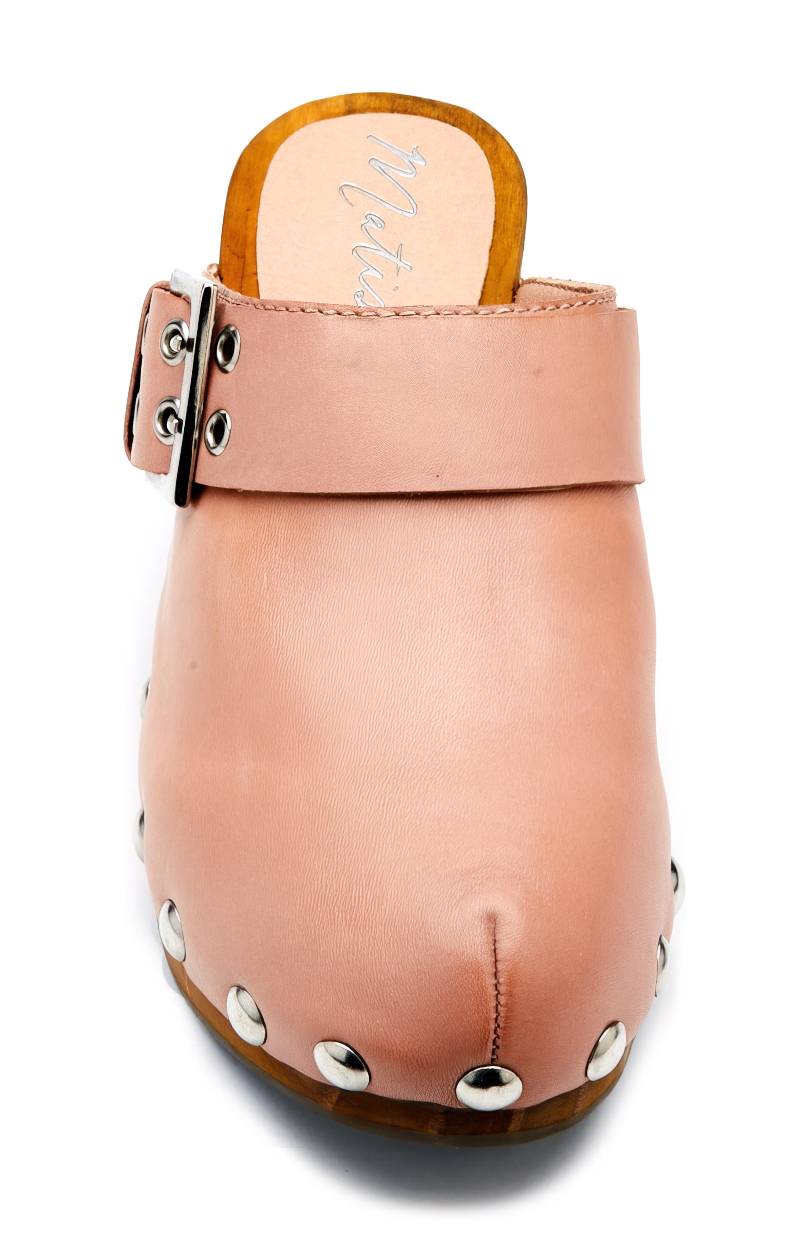 Matisse London Clog, Alternate, color, Pink