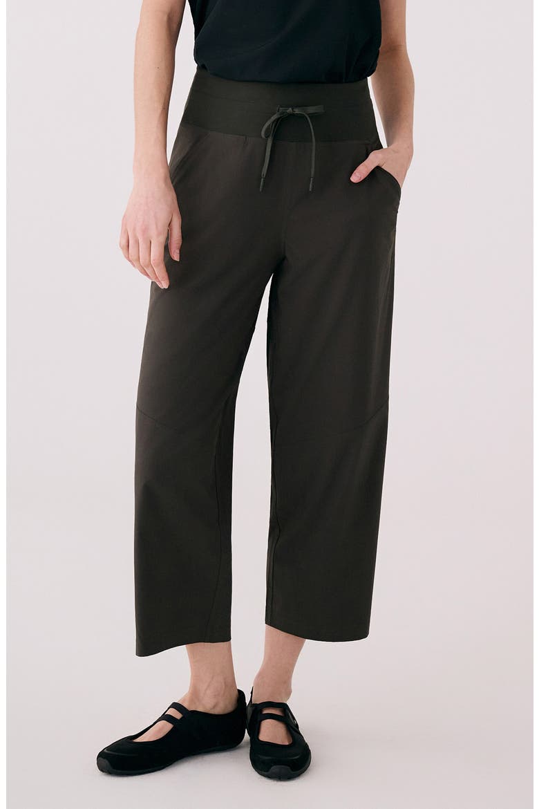 Soft Crop Cargo Pants, Main, color, OLIVE
