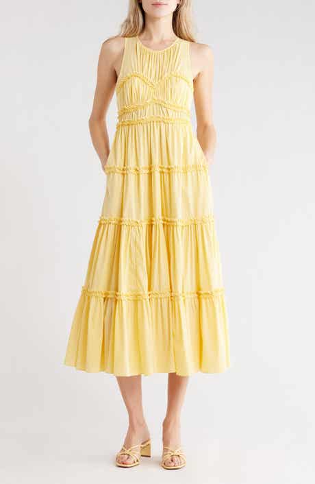 Cinq à Sept Sirrina Ruffle Tiered Dress