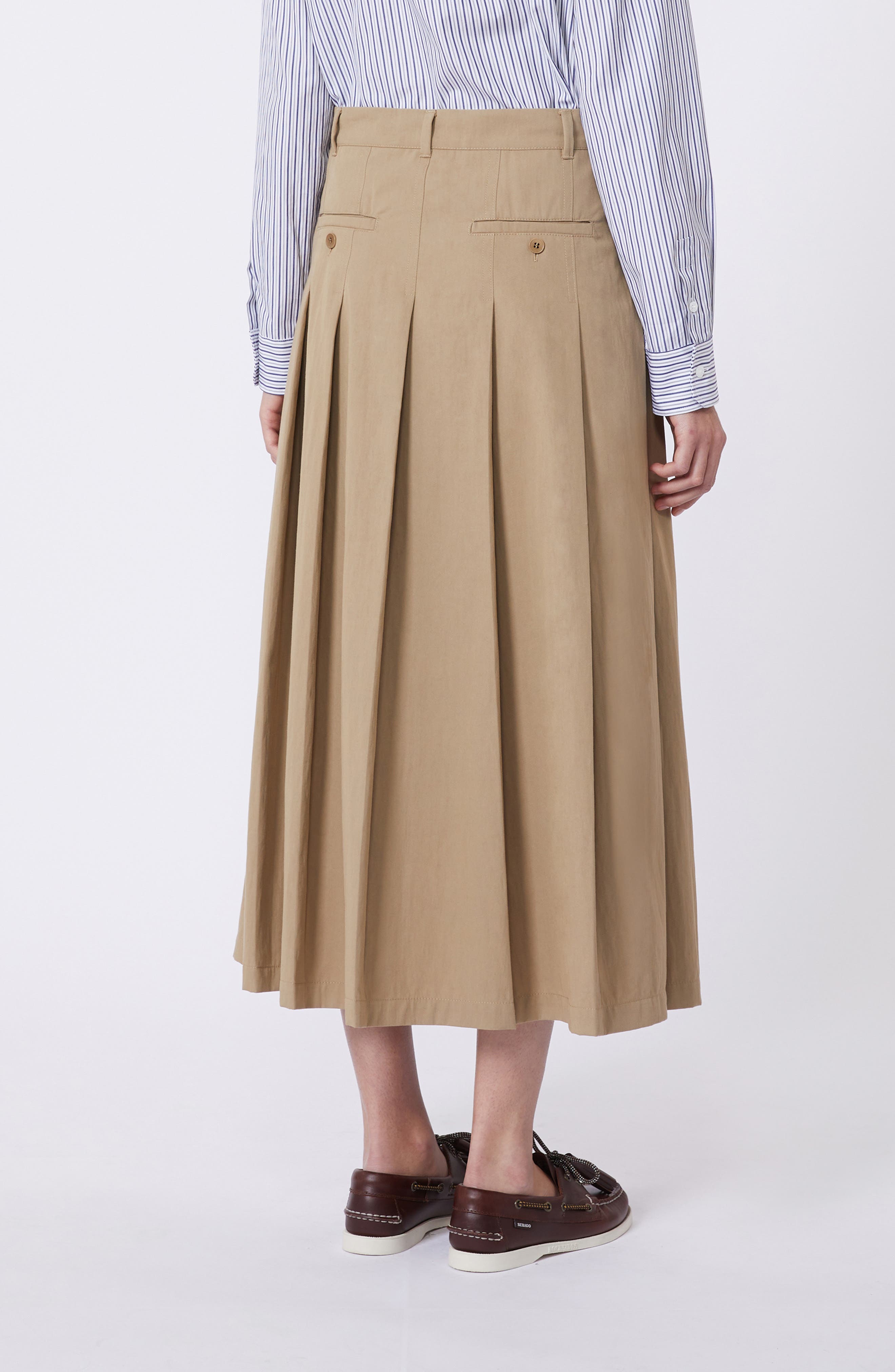 Dorme Pleat Maxi Skirt - image 2