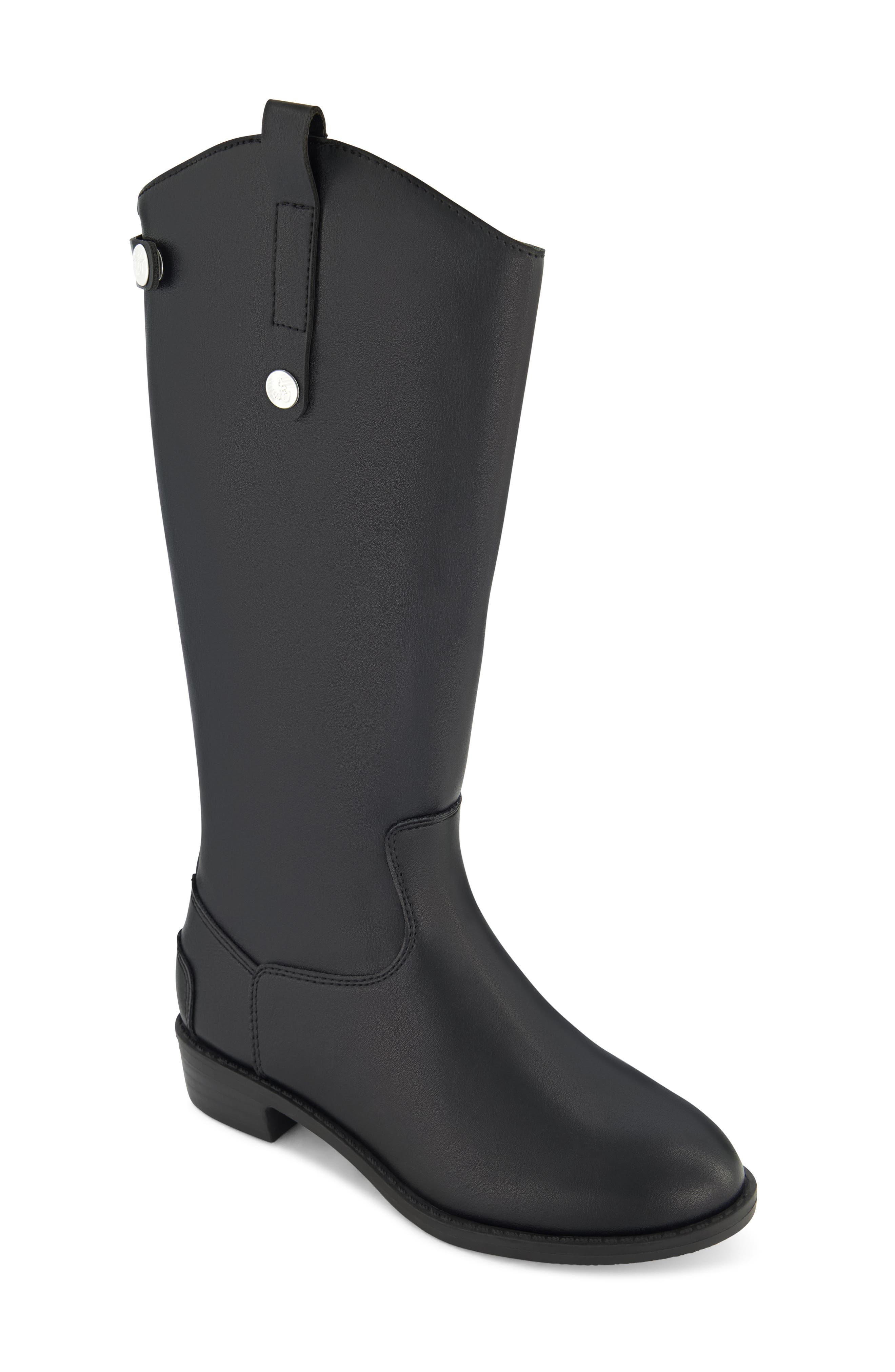 Kids' Equestrian Penny Boot, Main, color, BLACK