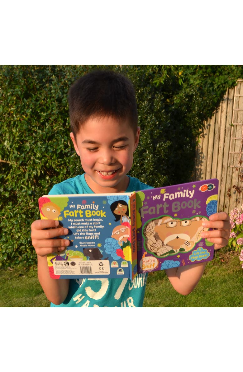 Buddy & Barney Scratch & Sniff Book My Family Fart Book, Alternate, color, Multicolored