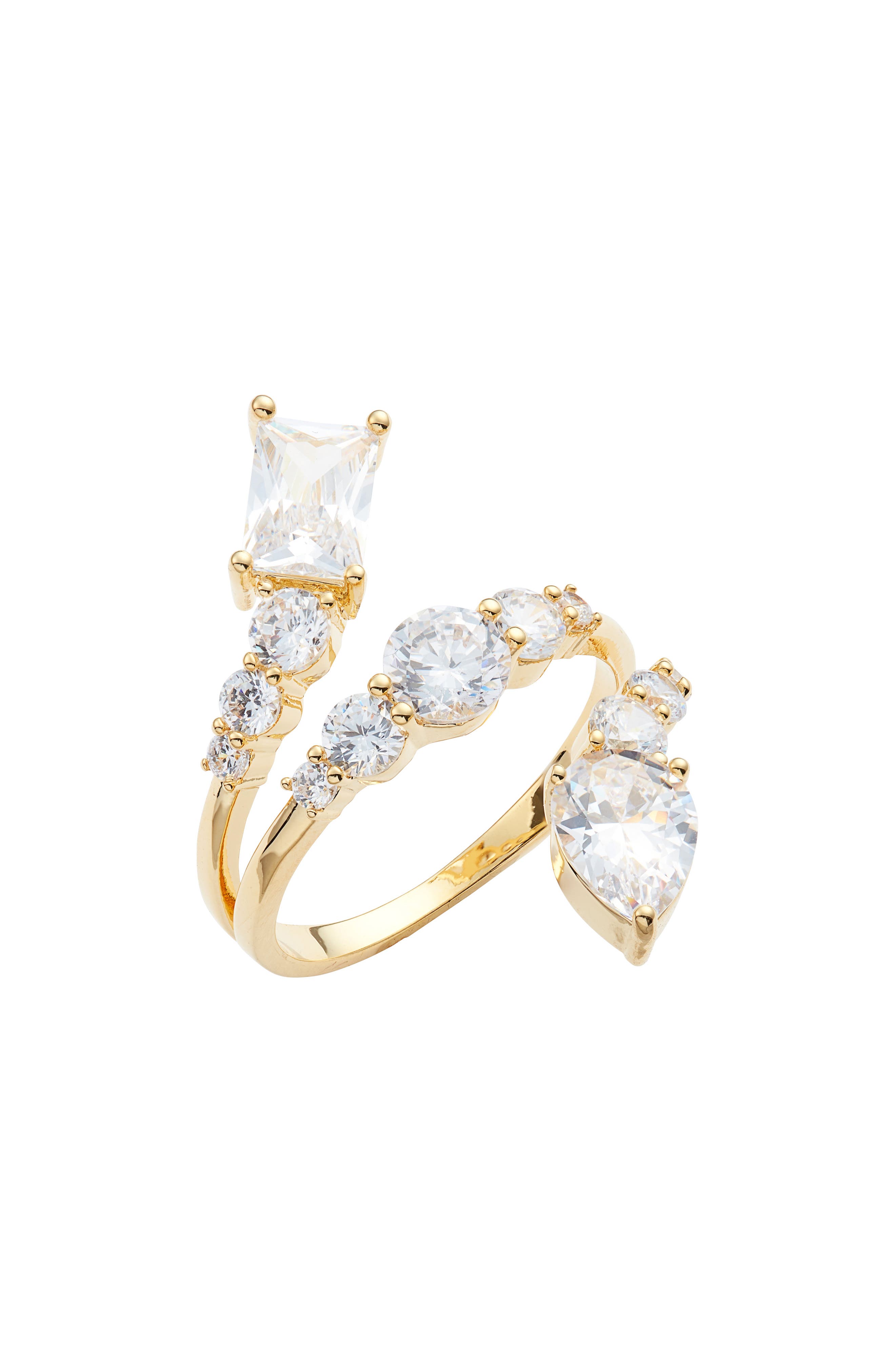 Nordstrom Cubic Zirconia Wrap Ring (Women) | Nordstromrack