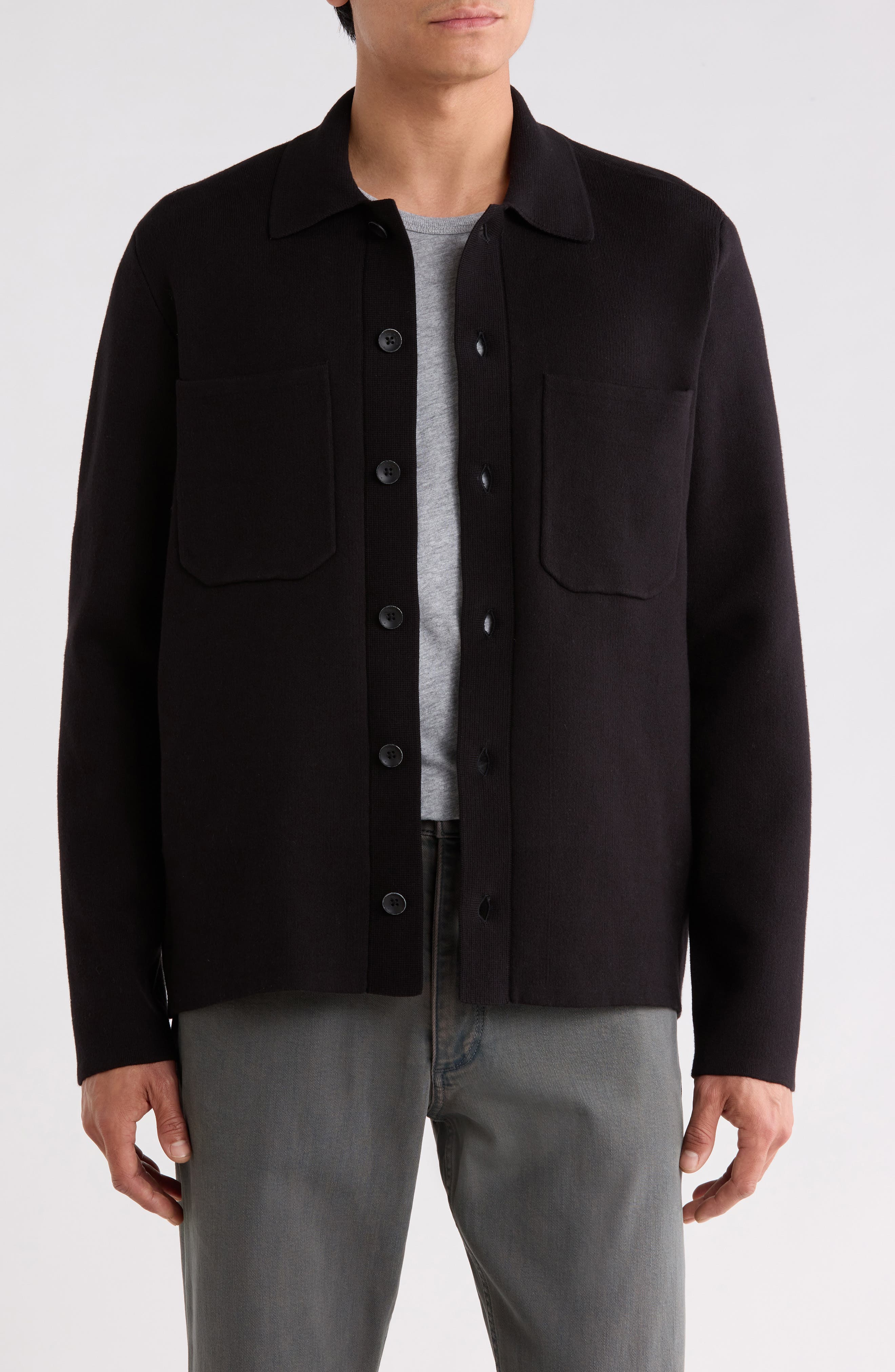 Hunter Knit Shirt Jacket