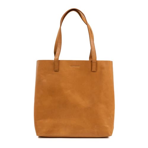 Made Free Leather Day Tote Bag in Camel at Nordstrom