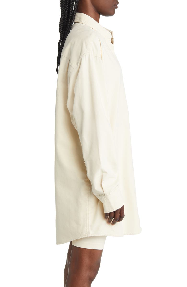 Fear of God Essentials Oversize Cotton Oxford Shirt, Alternate, color,