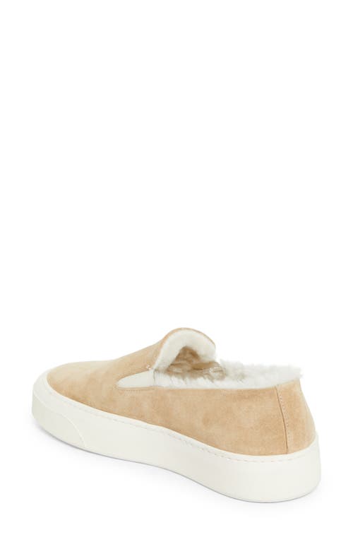 Common Projects Genuine Shearling Slip-on Sneaker In Multi