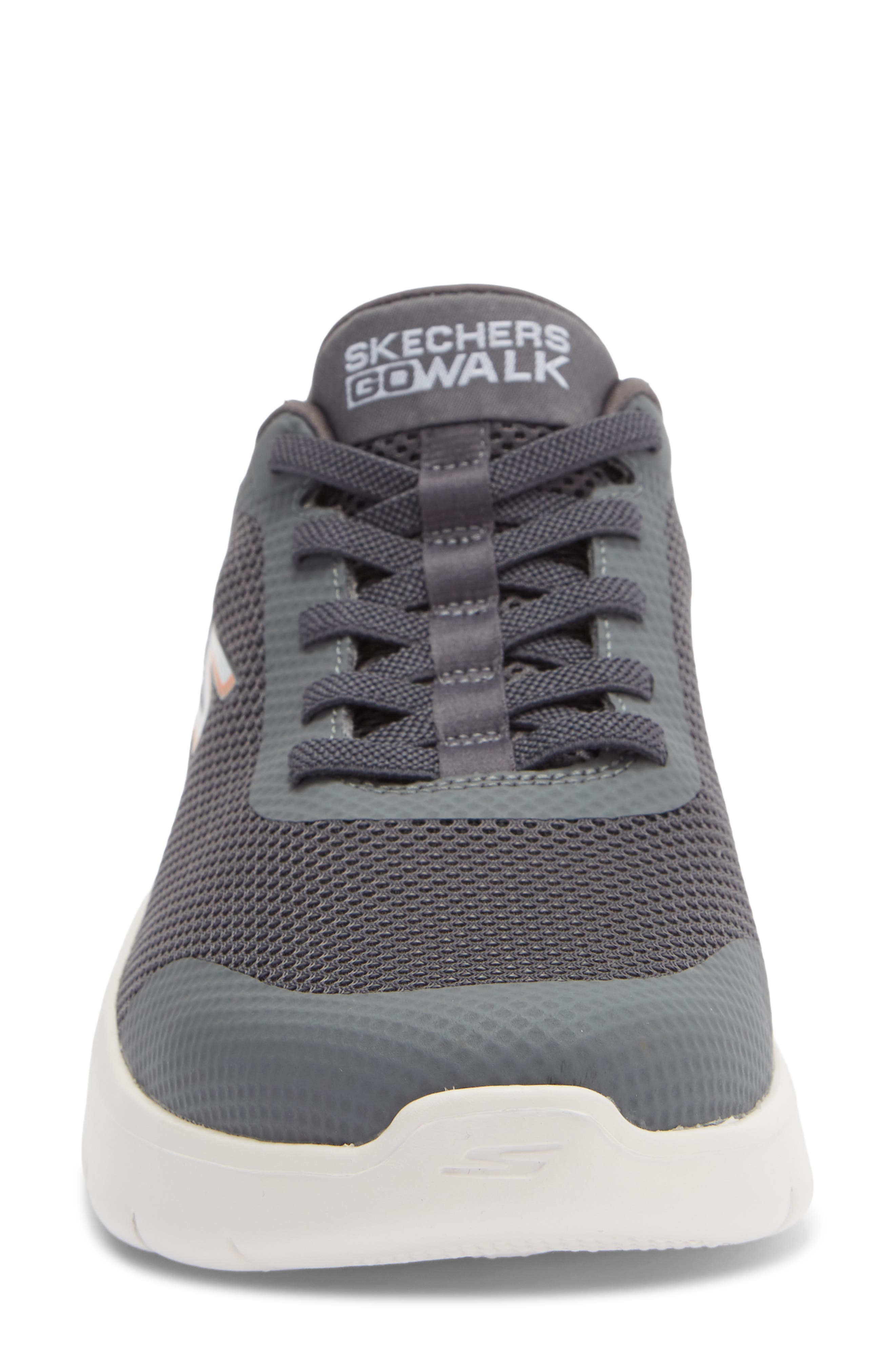Slip-ins: GO WALK Flex Hands Up Sneaker, Alternate, color, GREY