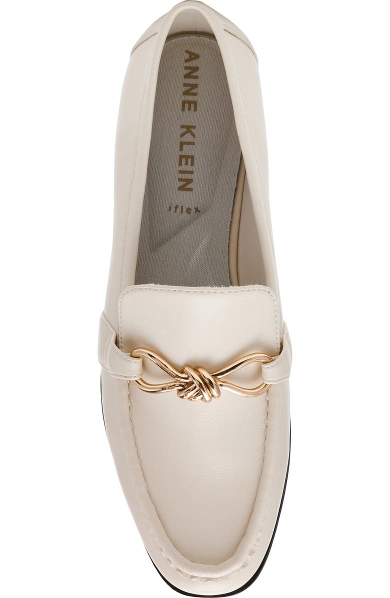 Anne Klein Beckett Bit Loafer, Alternate, color, Bone