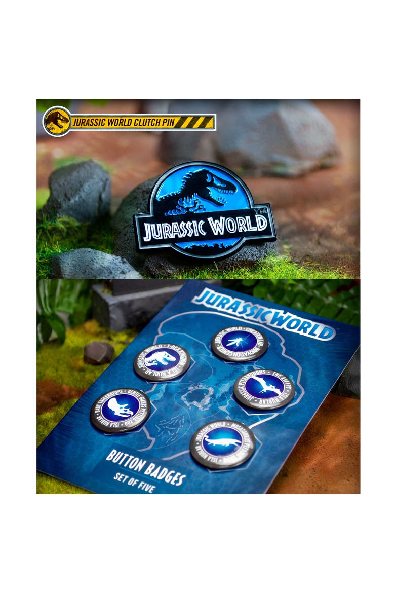 Jurassic World Apex Predator Kit Collectible Tin Kit, Alternate, color, Multicolored