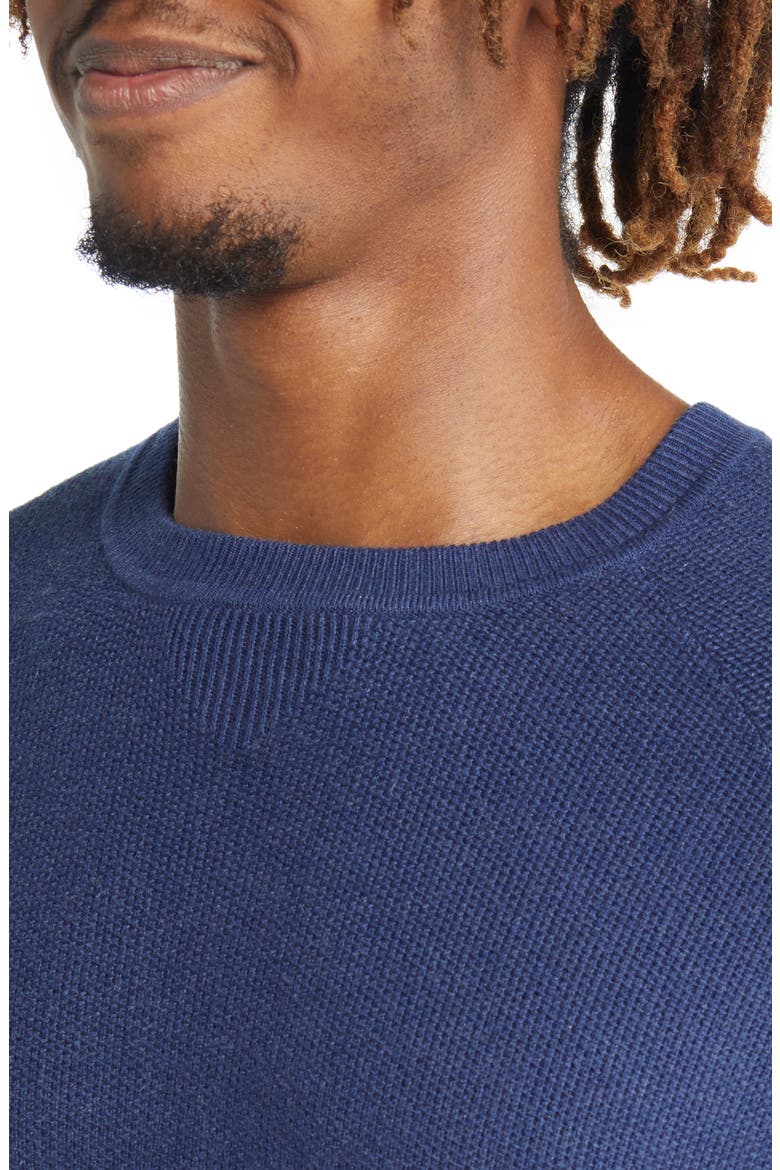 Cassady Crewneck Sweater, Alternate, color, MEDIEVAL BLUE HEATHER