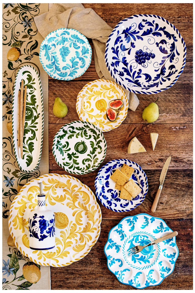 Arezzo Salad Plate, Alternate, color, TURQUOISE/AQUA