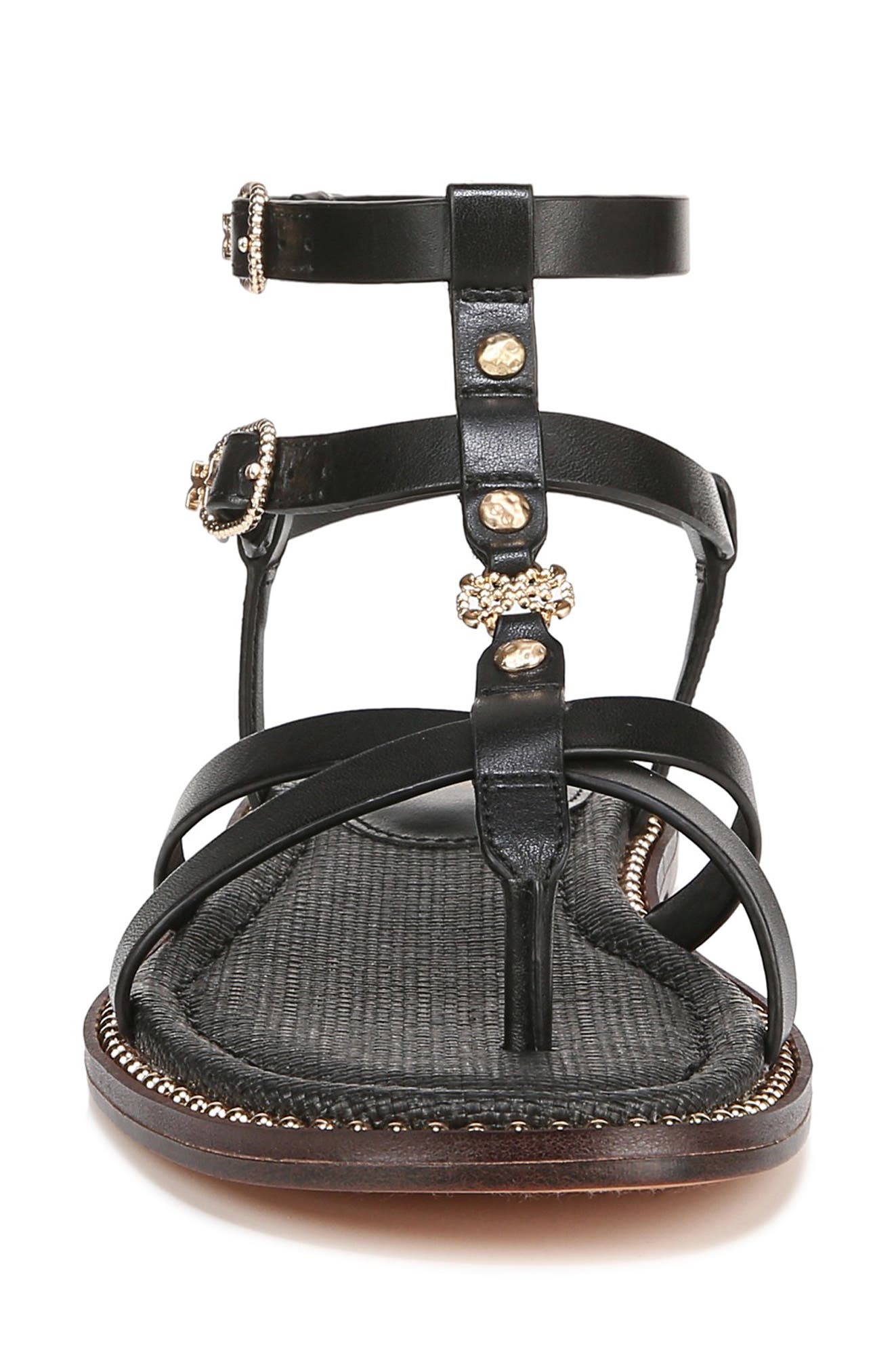 Sam Edelman Talya Ankle Strap Sandal, Alternate, color, Black