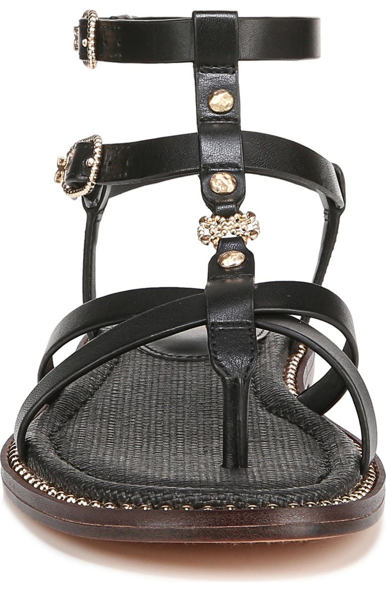 Sam Edelman Talya Ankle Strap Sandal, Alternate, color, Black