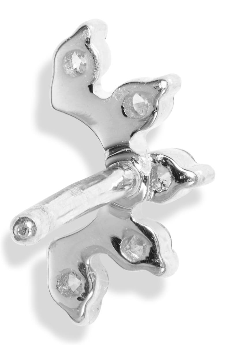 Dana Rebecca Designs Diamond Curve Stud Earrings, Alternate, color,