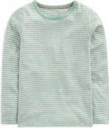 Mini Boden Kids' Long Sleeve Pointelle Top