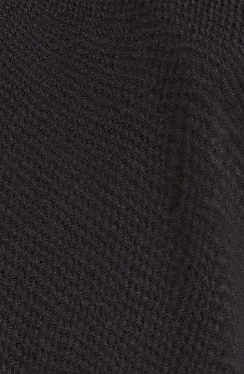 Dolce&Gabbana Logo Plate Crewneck Cotton T-Shirt, Alternate, color, Black