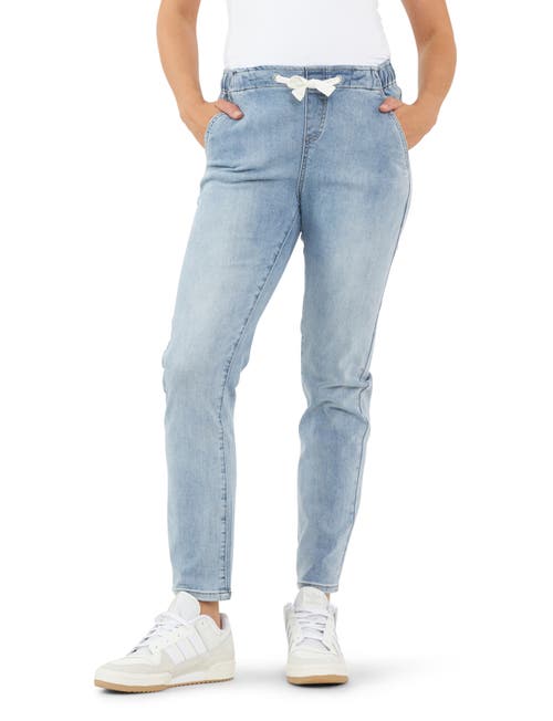 Ripe Maternity Hunter Over Bump Crop Jean In Clean Fade In Blue