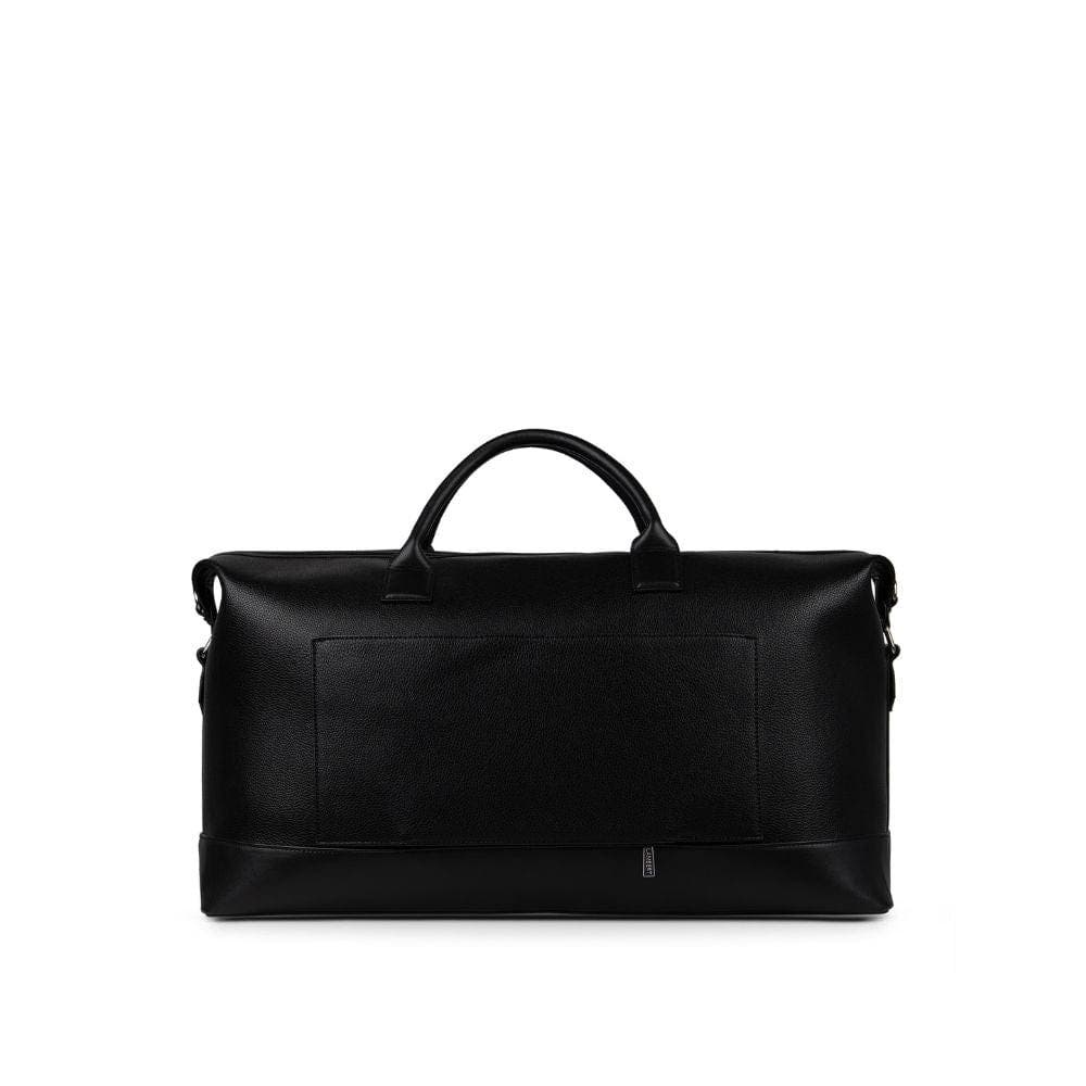 The June -  Vegan Leather Travel Bag, Alternate, color, Black