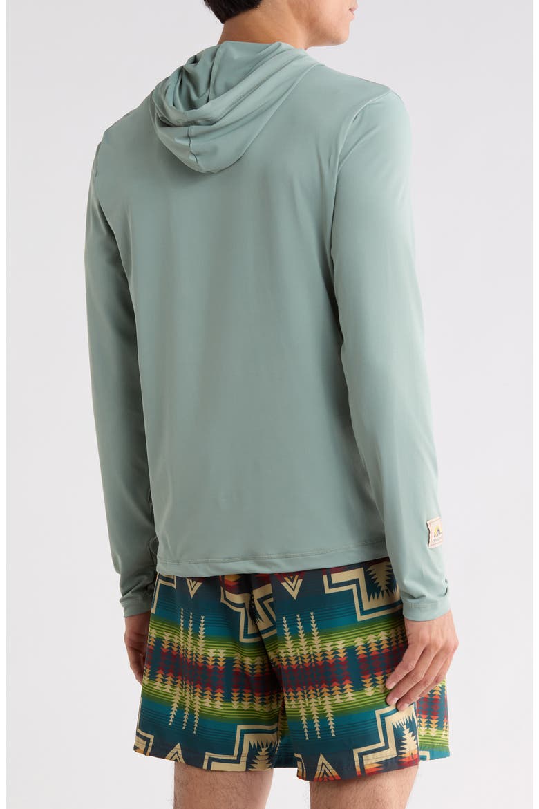 Century Harding Long Sleeve Hooded Rashguard, Alternate, color, CHINOIS CHEST LANDSCAPE GRAPHI