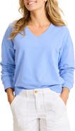 Tommy Bahama Marina del Mar Cotton V-Neck Sweatshirt