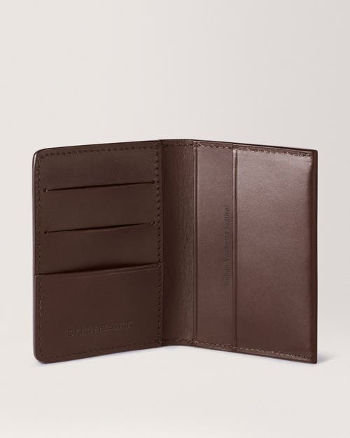 Carl Friedrik Swanfield Wallet In Chocolate