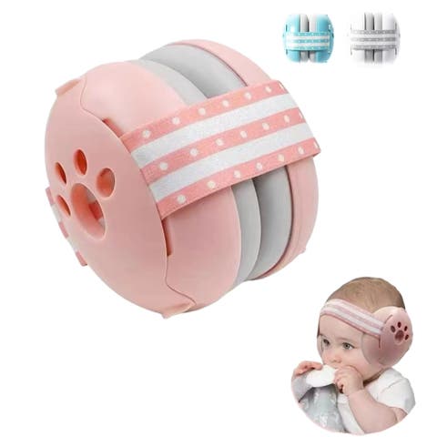 Lightweight Ultra Soft Baby Earmuffs with Travel Bag