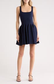 Simkhai Elektra Fit & Flare Minidress