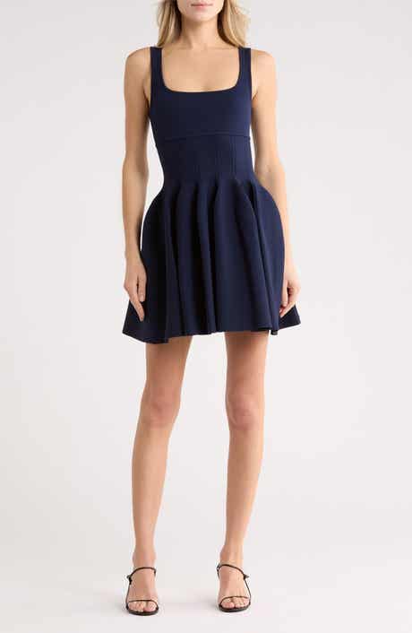 Simkhai Elektra Fit & Flare Minidress