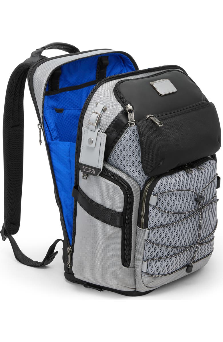 TUMI Alpha Bravo Nomadic Backpack, Alternate, color, Pearl Grey Mesh