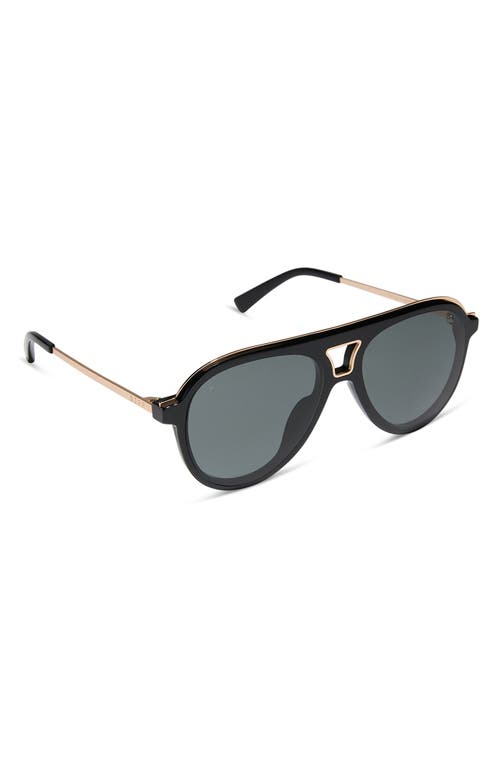 DIFF DIFF TOSCA III 56MM AVIATOR SUNGLASSES 