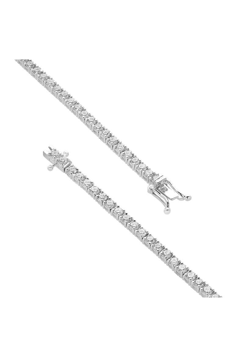 LMJ LoveGrown 10K White Gold Lab Grown Diamond Tennis Bracelets - 3.36 Cts, Alternate, color, 10K White Gold
