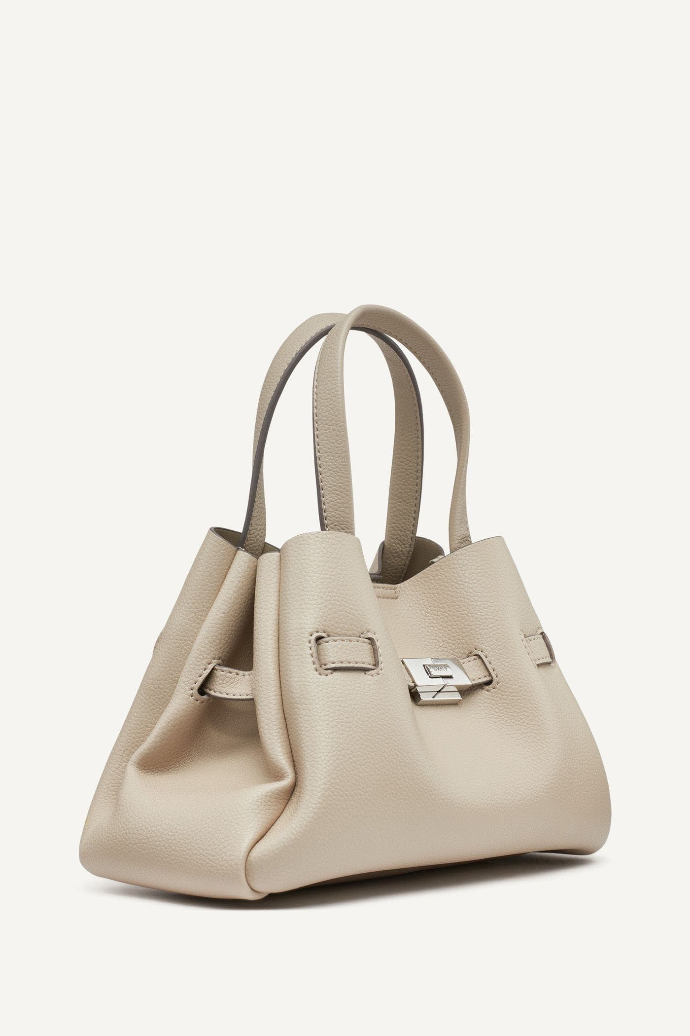 DKNY Bryar Small Satchel, Alternate, color, Light Taupe